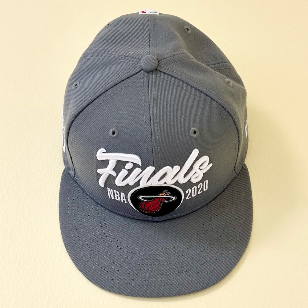 New Miami Heat 2020 NBA Finals Locker Room 9FIFTY Snapback Adjustable Cap